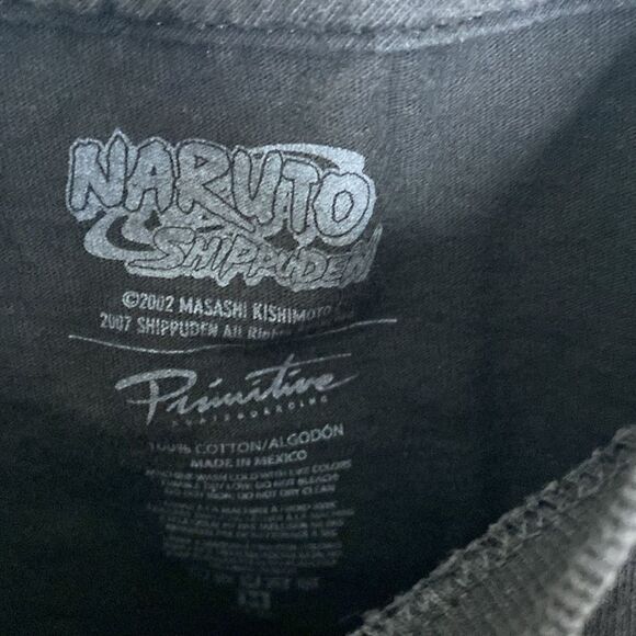 Primitive x Naruto Shippuden Men’s Black Thick Cotton T Shirt Size M - Picture 4 of 4